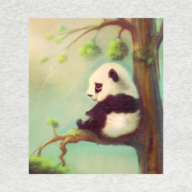 Sad panda by Artofokan